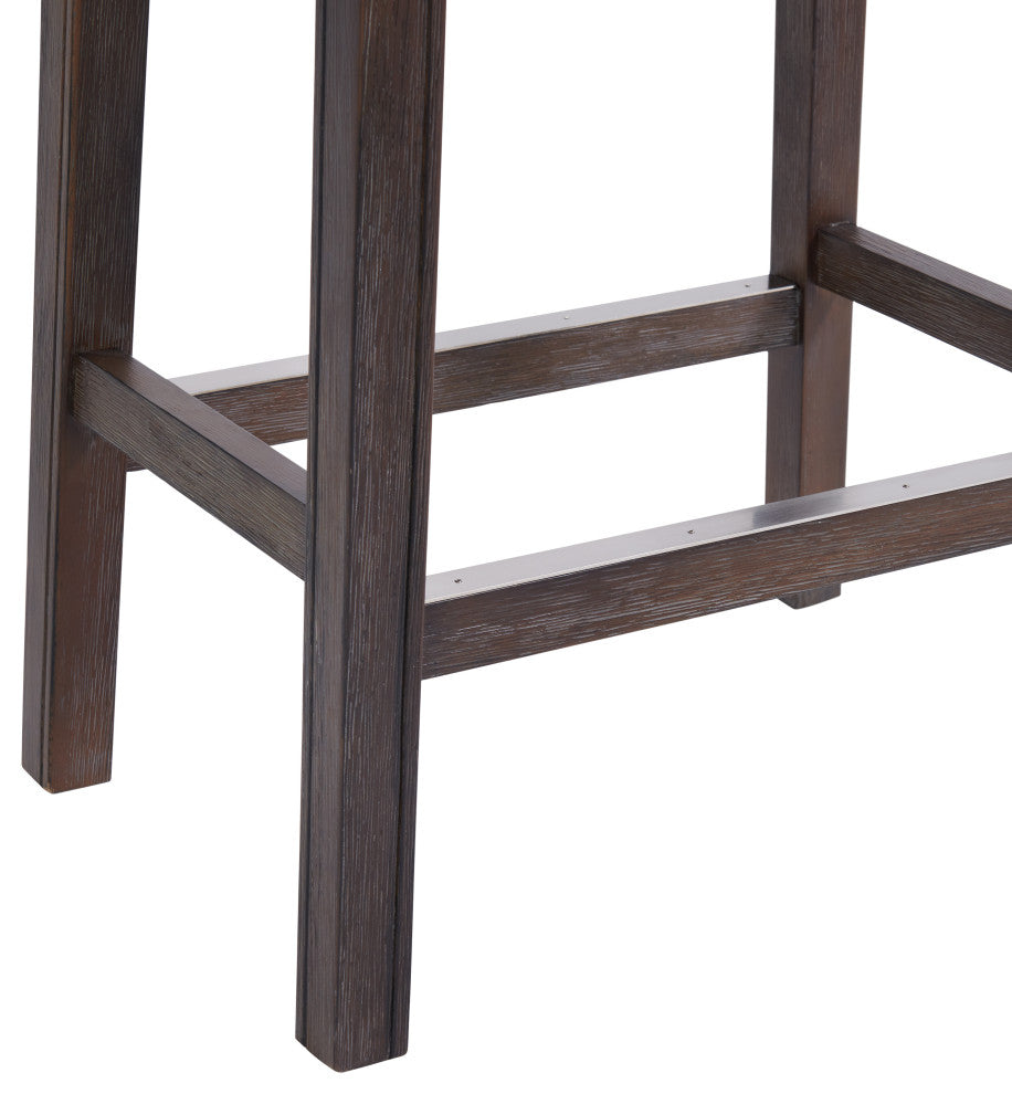 Williston Bar Stool, Dark Brown, Counter Height