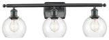 INNOVATIONS LIGHTING 516-3W-BK-G122-6-LED Athens Bath Vanity Light