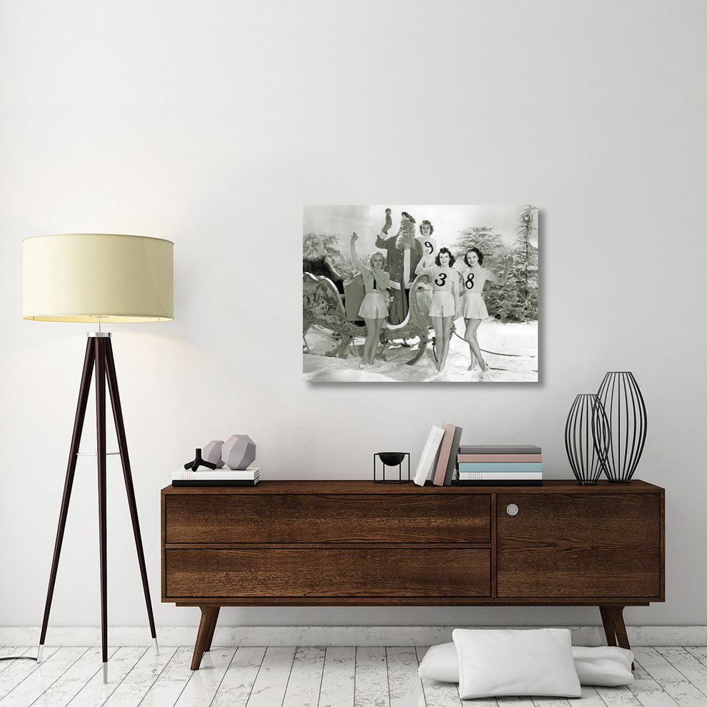 "Happy New Year 1938 - W.C. Fields" Canvas by Hollywood Photo Archive, 40x30"