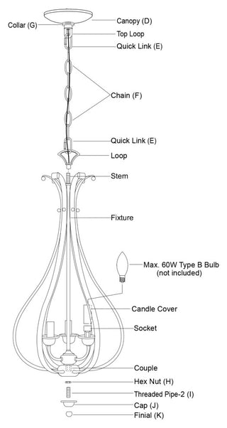 Monrovia 11.25" Pendant Oil Rubbed Bronze