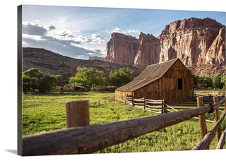 "Gifford Homestead at Capitol Reef National Park" Wrapped Canvas Art Print, 1...
