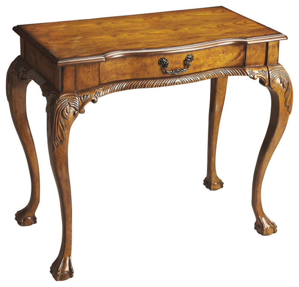 Vintage Oak Writing Desk
