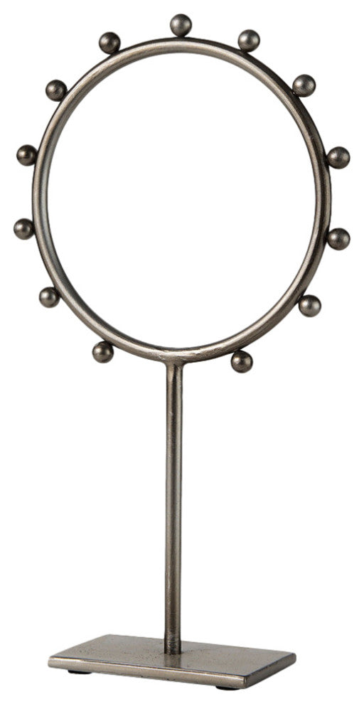 Elio 8.3Lx3.0Wx15.0H Large Studded Hoop Object