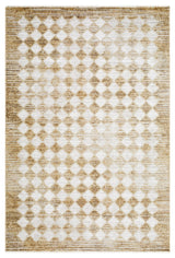 Galey Alix x Livabliss Myrtle Avenue GAMY-2304 Area Rug, Taupe, 5'3" x 7'7"