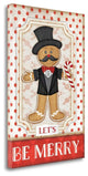 "Gingerbread Man" By Jennifer Pugh, Giclee Print on Gallery Wrap Canvas