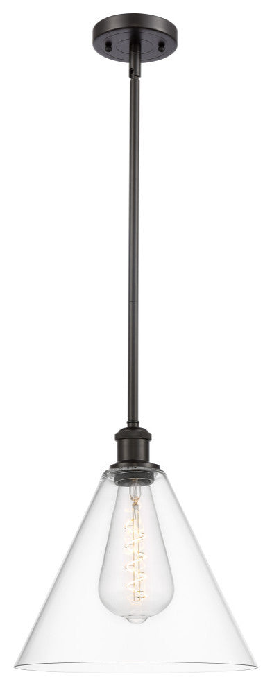 Innovations 516-1S-OB-GBC-122-LED 1-Light Mini Pendant, Oil Rubbed Bronze