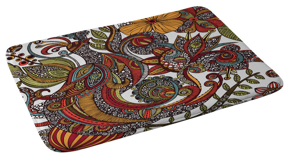 Valentina Ramos Paradise Bird Memory Foam Bath Mat