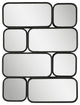 Uttermost UT-9774 Mirror from the Canute collection, Satin Black
