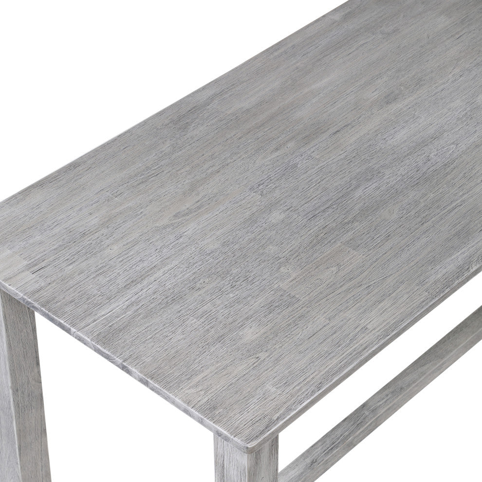 Sonoma Pub Table, Storm Gray Wire-Brush