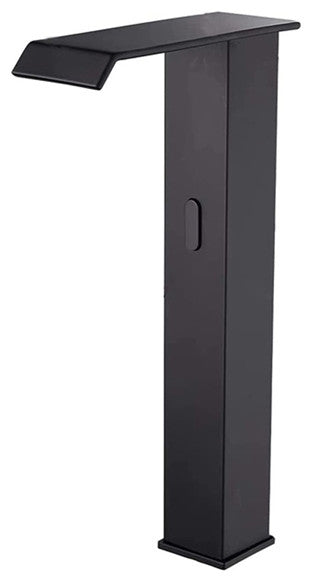 Automatic Touchless Sensor Bathroom Sink Faucets, Black Tall