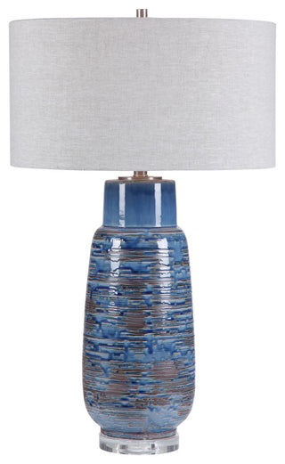 Magellan Blue Table Lamp