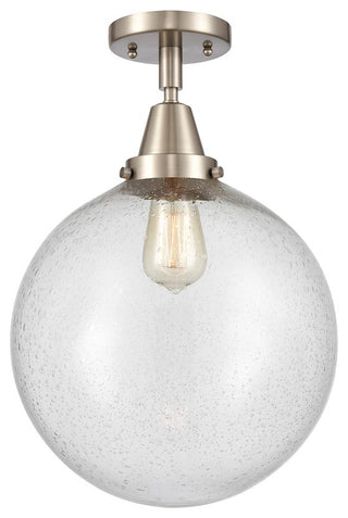 INNOVATIONS LIGHTING 447-1C-SN-G204-12-LED Beacon Flush Mount