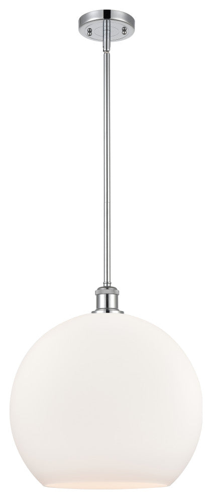 Innovations 516-1S-PC-G121-14-LED 1-Light Pendant, Polished Chrome