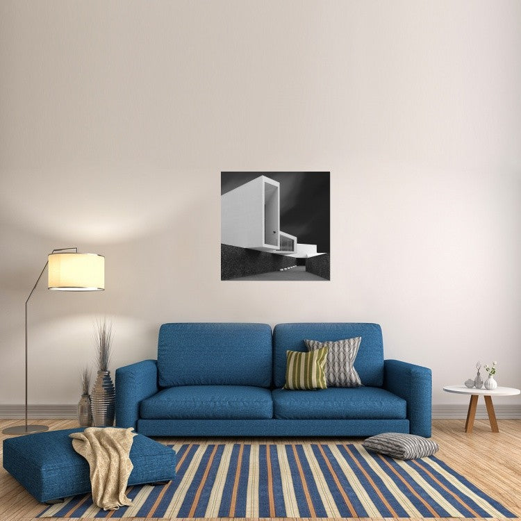 "White Walls" Stretched Canvas Giclee by Olavo Azevedo, 36x36"