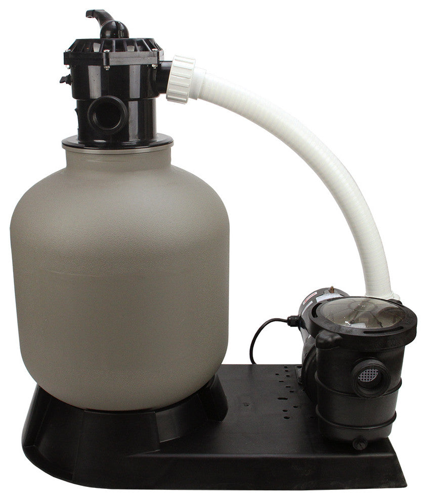 33.5" Above Ground Swimming Pool and Spa 0.75 HP SPL Pump and Sand Filter System