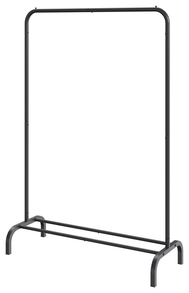 VEVOR Clothes Rack Heavy Duty Clothing Garment Rack With Hanging Rod Bedroom