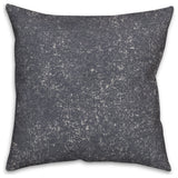 Slate Distressed Texture 18x18 Spun Poly Pillow