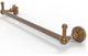 Waverly Place 18" Towel Bar and Integrated Hooks, Brushed Bronze