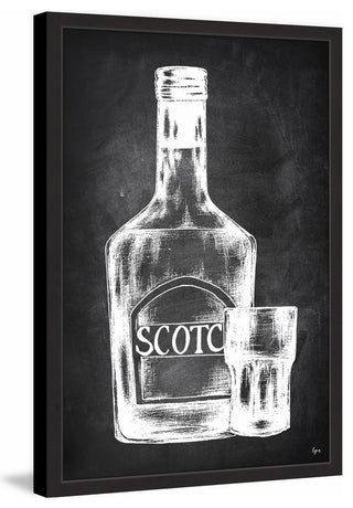 "Scotch It II" Framed Painting Print, 16"x24"