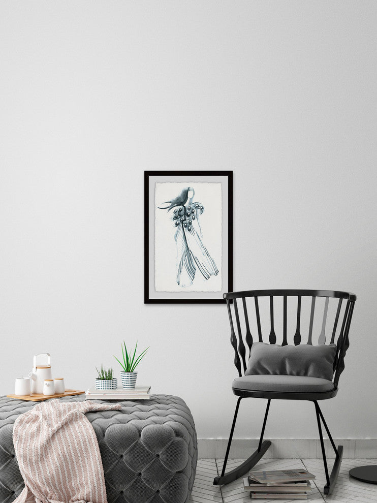 "Enchanted Damsel" Framed Painting Print, 16"x24"