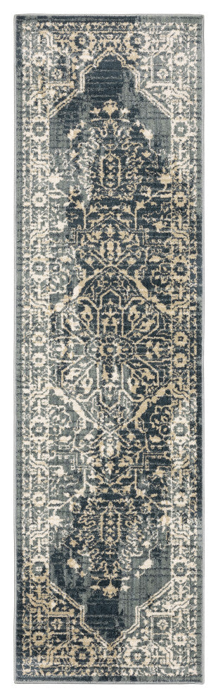 Oriental Weavers Fiona Indoor Rug Blue/ Beige 5'3" X 7'3"