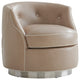 Roberston Leather Swivel Chair