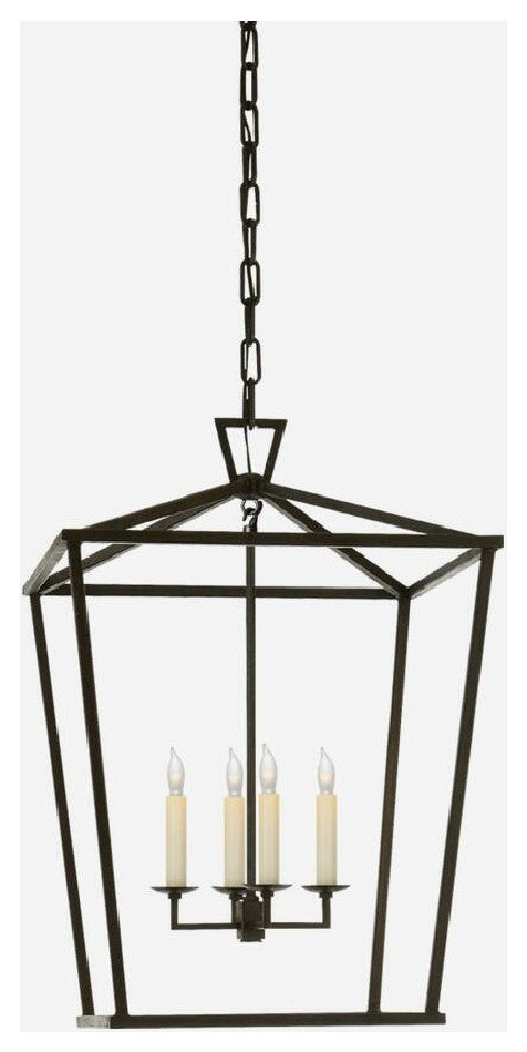 Black Lantern Pendant Lamp | Andrew Martin Darlana, Extra Small