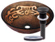 Mosaico Glass Vessel Sink and Drain, Oil Rubbed Bronze