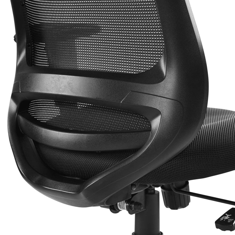 Forge Mesh Office Chair, Black