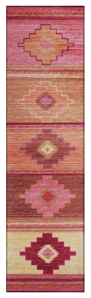Addison Rugs Sonora ASO31 Pink 2'3"x7'6" Rug