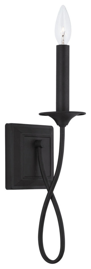 Capital Lighting 637211 Vincent 16" Tall Wall Sconce - Black Iron