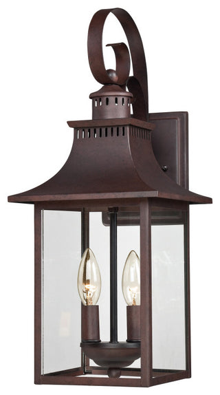 Chancellor 2-Light Outdoor Lantern, Copper Bronze