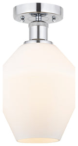 Innovations 616-1F-PC-G651-8 Cindyrella 1 Light Semi-Flush Mount Polished Chrome