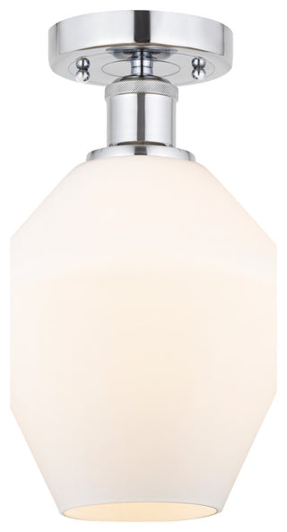 Innovations 616-1F-PC-G651-8 Cindyrella 1 Light Semi-Flush Mount Polished Chrome