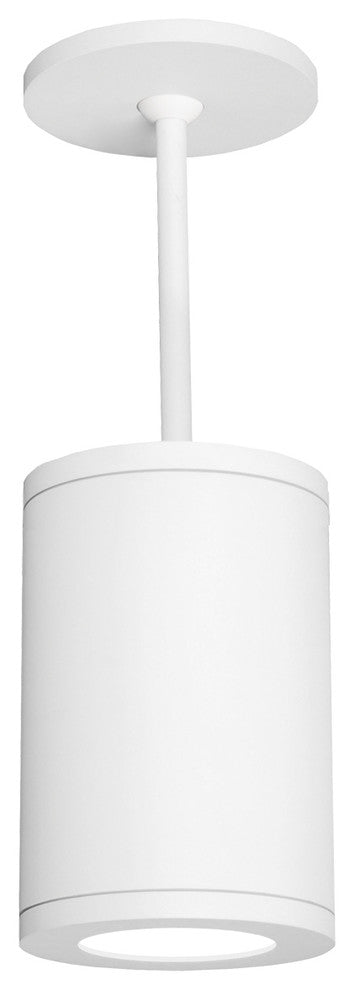 Tube Architectural 5" LED Color Changing Pendant Spot Beam, White