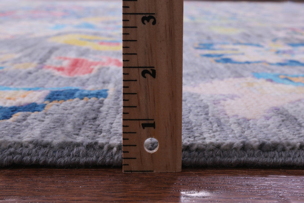 10' 4" X 14' 3" Turkish Oushak Hand Knotted Wool Rug - Q15002