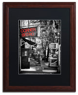 Philippe Hugonnard 'NYC Bistro' Matted Framed Art, 16x20