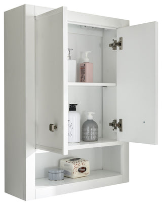 WLF2124 Toilet Topper Cabinet, White