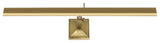 WAC Lighting Hemmingway 24 " LED Picture Light, Burnished Brass, Hardwire