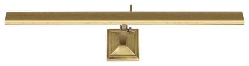 WAC Lighting Hemmingway 24 " LED Picture Light, Burnished Brass, Hardwire