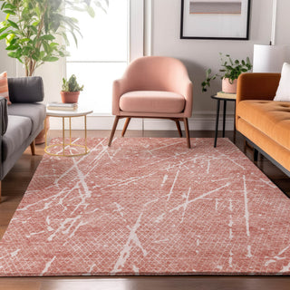 Premium Machine Washable Mayfield AMF628 Blush 9' x 12' Rug