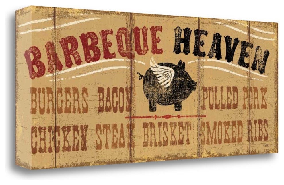 "Barbeque Heaven" By Pela Studio, Giclee Print on Gallery Wrap Canvas
