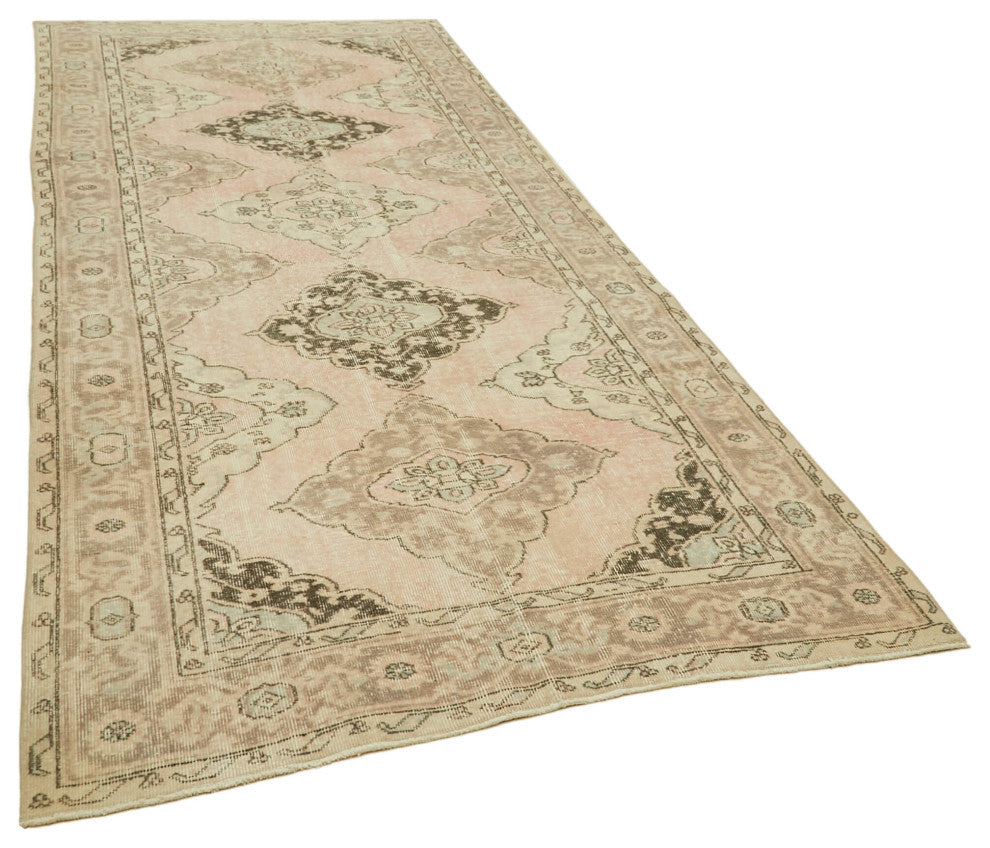 Rug N Carpet - Handmade Oriental 4' 8" x 11' 1" Tribal Runner Rug