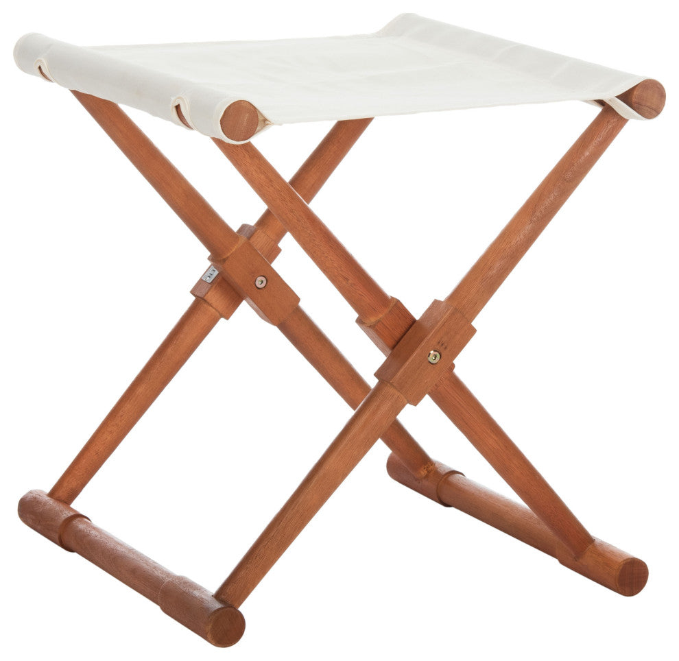 Safavieh Breanne Stool, Beige/Natural