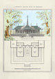 A Burmese Palatial Hall of Assembly- Gallery Wrapped Canvas Art 28" x 42"
