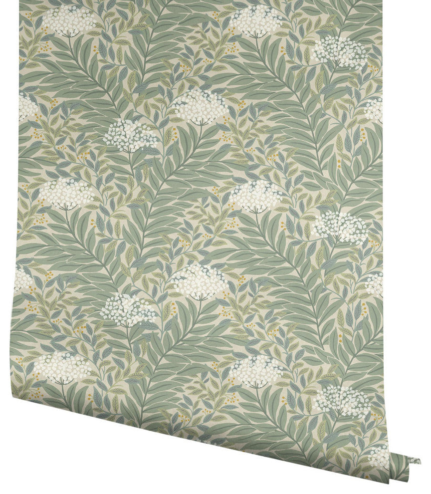 Highgrove Linen Wallpaper