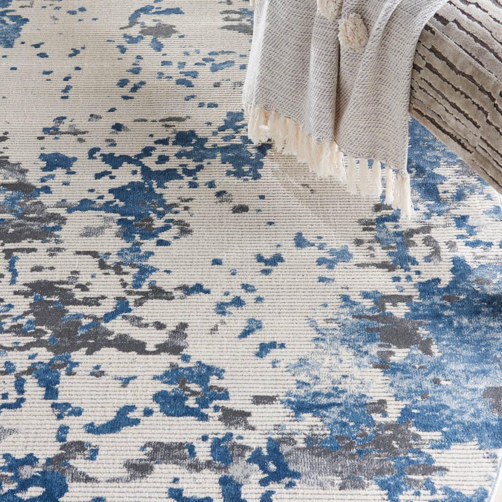 Nourison Home 5'3"xRound Rustic Textures Area Rug