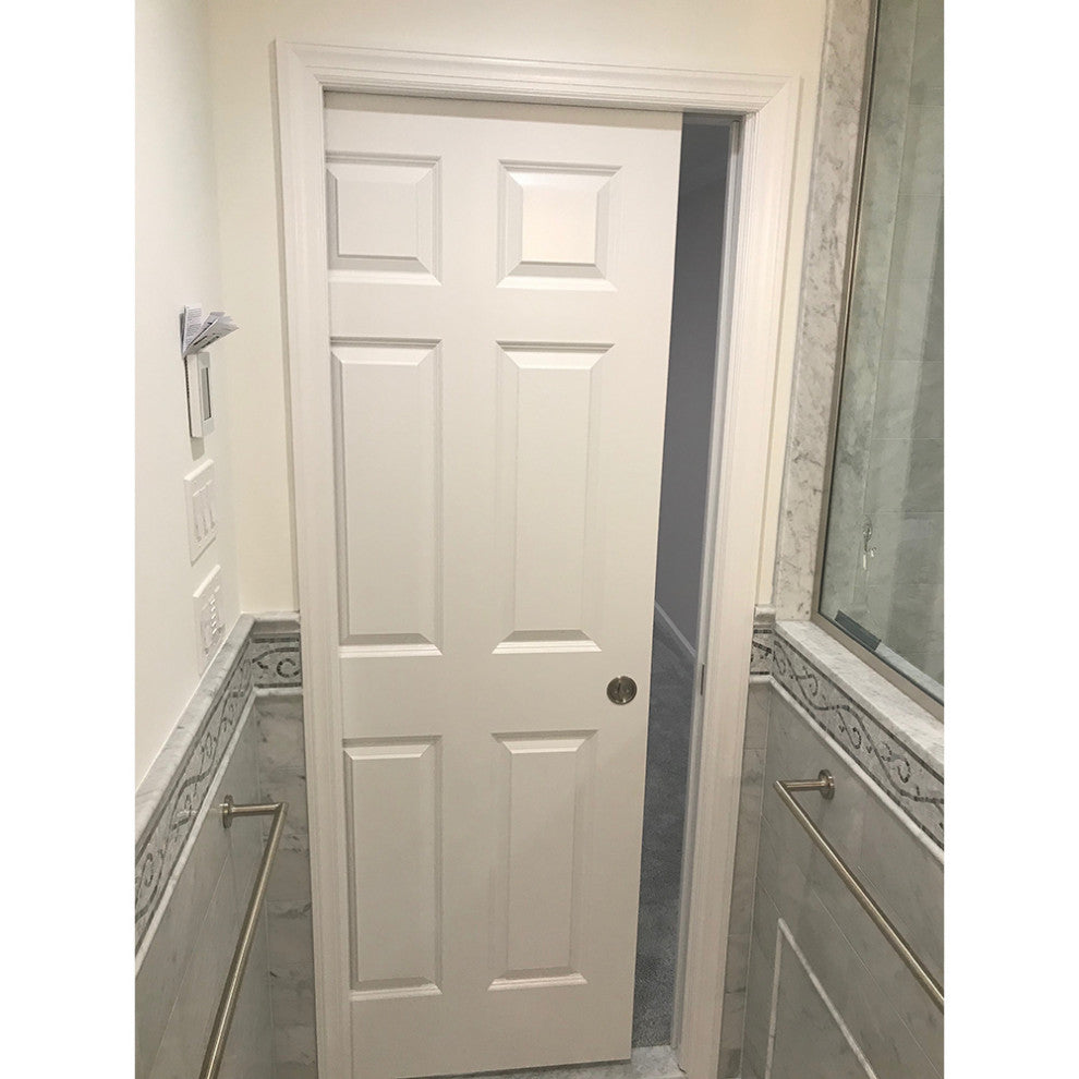 Stretch Bardiglio 4x12 Marble Mosaic Border Listello Tile Honed, 1 piece