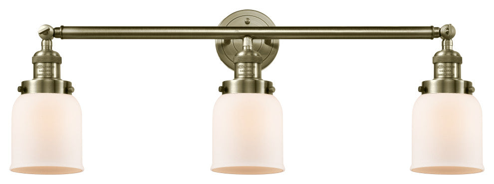 Innovations Lighting 205-Ab-S-G51-Led 3 Light Dimmable Led Bathroom Fixture