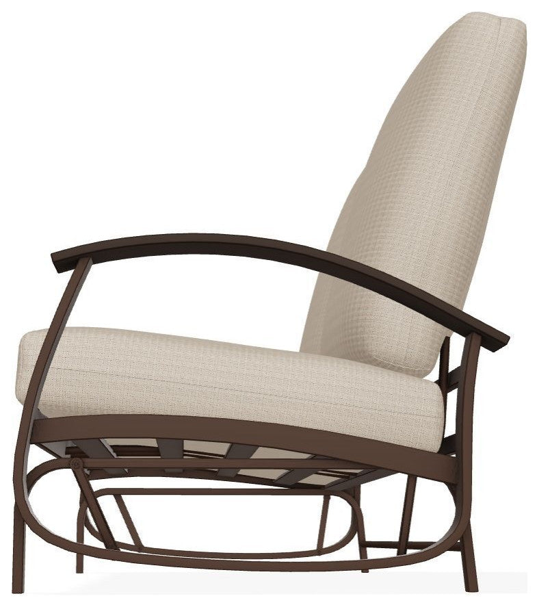 Belle Isle Cushion Deep Seating 2-Seat Glider, Bliss Sand/Kona